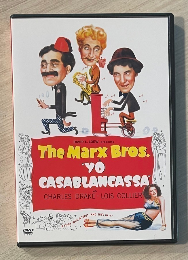 Yö Casablancassa (1946) Marx-veljesten -elokuva