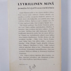 Lauri Viljanen : Lyyrillinen minä ja muita kirjallisuustu... - pikkukuva 2