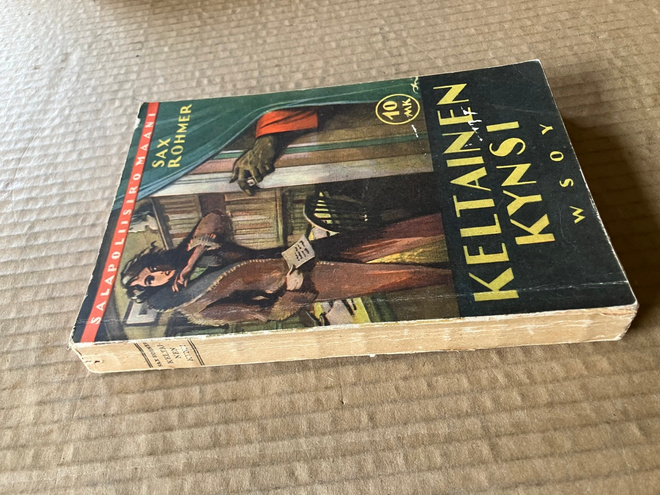 SAX ROHMER KELTAINEN KYNSI 1939 HYVÄ
