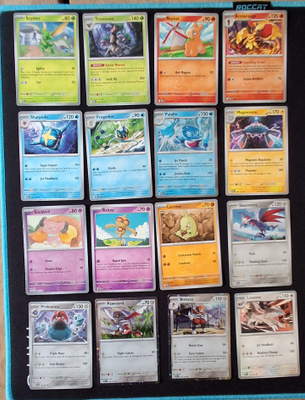 Pokemon kortit 16kpl (#60 Obsidian Flames)