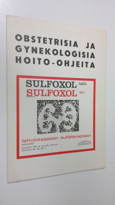 Obstetrisia ja gynekologisia hoito-ohjeita