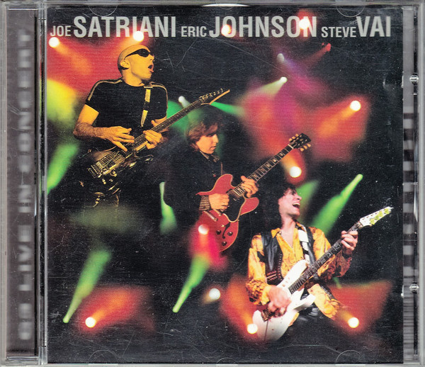 JOE SATRIANI, ERIC JOHNSON, STEVE VAI - G3 LIVE IN CONCERT