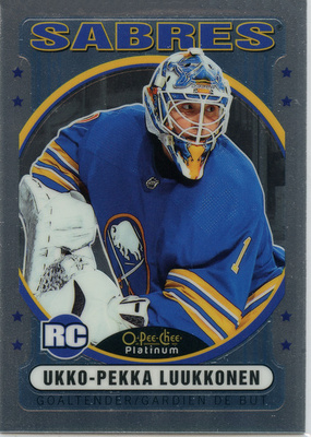 2021-22 OPC Platinum Retro #R-82 Ukko-Pekka Luukkonen