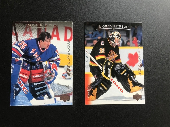 1995-96 Upper Deck Electric Ice Kortteja alk. 1.50e/kpl