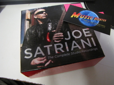 JOE SATRIANI - COMPLETE STUDIO RECORDINGS UUSI 15CD BOXI