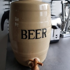 Isokokoinen Olut tynnyri / Oluttynnyri Beer - pikkukuva 1