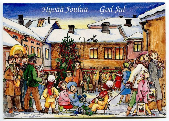 Turku Brinkkalanpiha Wanhan ajan joulumarkkinat