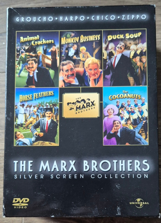 THE MARX BROTHERS -DVD.SUOMIKANTISET KOTELOT