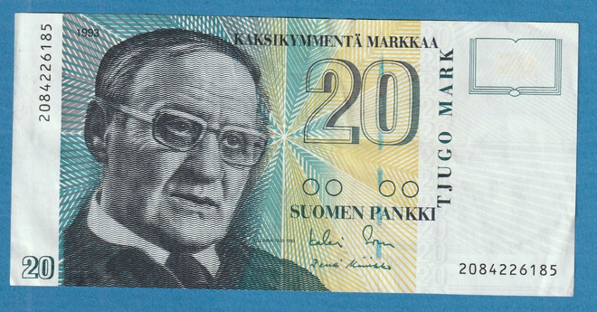 Suomi  20 markkaa 1993  20842261185