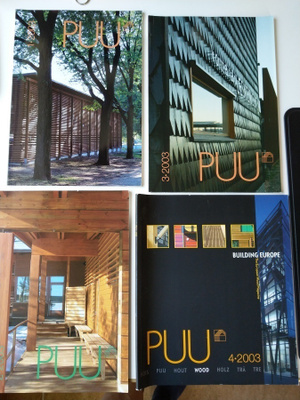 Puu lehti 2003 vuosikerta, 4 kappaletta lehtiä
