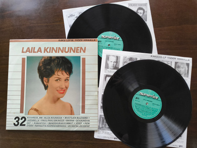 Laila Kinnunen 2LP kokoelma