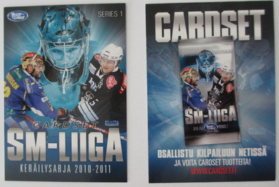 Promo x 2 Cardset 2010-11