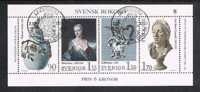 Ruotsi 1979 - Rokokoo blokki  el