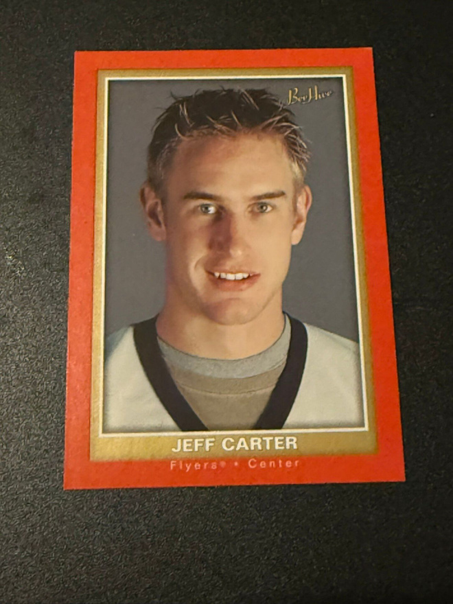 2005-06 Beehive Red #103 Jeff Carter