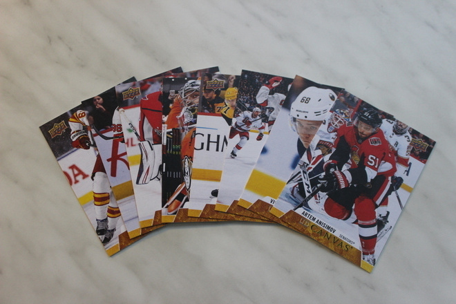 2020-21 Upper Deck Canvas kortteja alkaen 1.0e/kpl