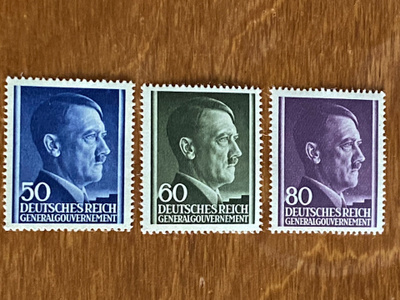 SAKSA GENERALVOUVERMENT 1942 ADOLF HITLER YLEISMERKIT**