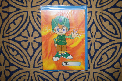 Postikortti Digimon digital monsters + kirjekuori T.K.