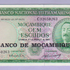 Mosambik Mozambique 100 Escudos v.1976 UNC P-117a - pikkukuva 1