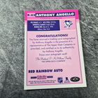 Anthony Angelo 2020-21 OPC Platinum Red Rainbow Auto - pikkukuva 2