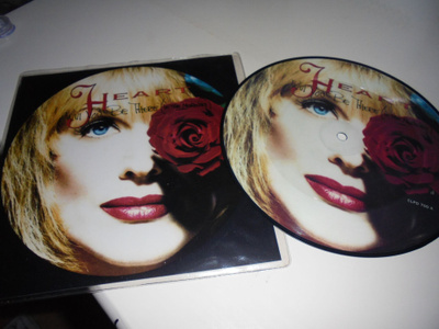 7" Heart-Will You Be There/These Dreams (Live)kuvalevy