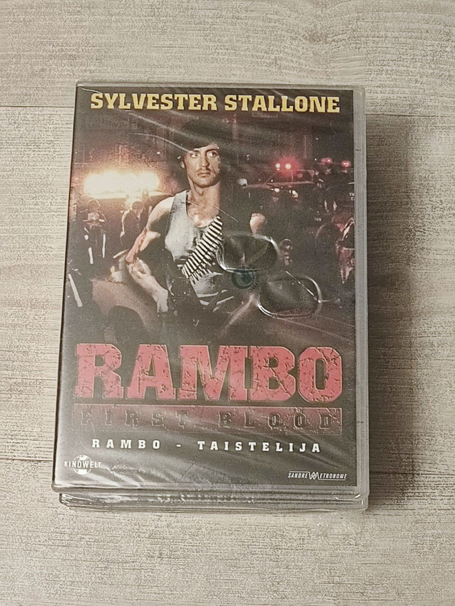 Rambo First Blood Taistelija UUSI Sylvester Stallone
