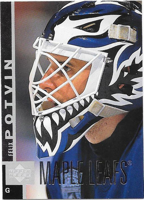 1997-98 Upper Deck #367 Felix Potvin Toronto Maple Leafs MV