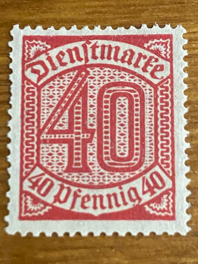 SAKSA REICH 1920 VIRKAMIESMERKKI**