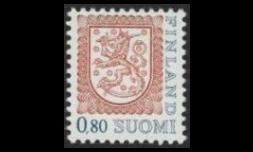 776IAy ** Leijonamalli 0,80 mk typ I, A-ham, y-pap (1976)