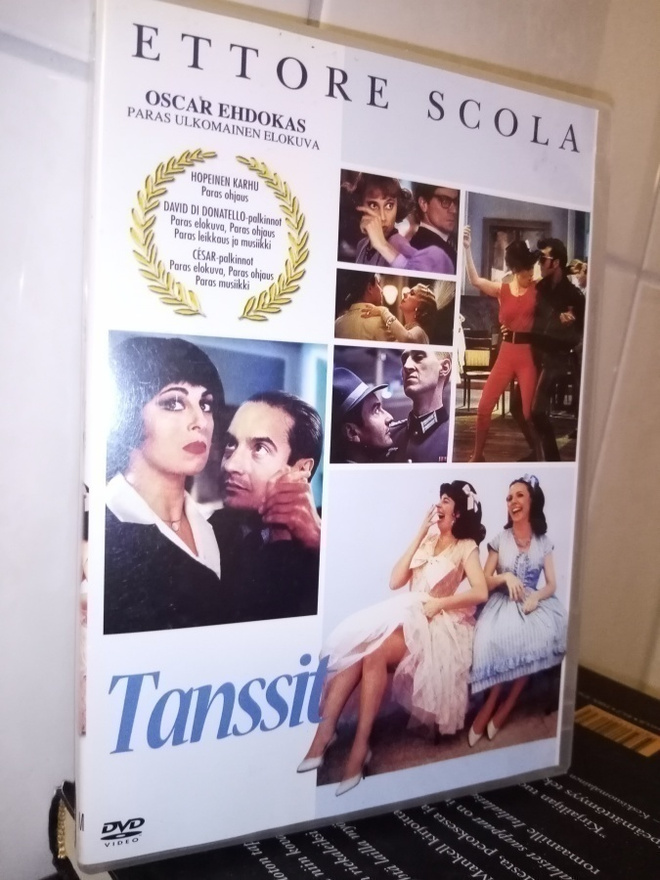 DVD :  TANSSIT  (  ETTORE SCOLA ) SIS POSTIKULU