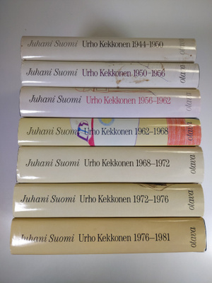 Juhani Suomi : Urho Kekkonen 1944-1950 Vonkamies ; 1950-1...