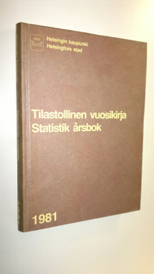 Helsingin kaupungin tilastollinen vuosikirja 1981