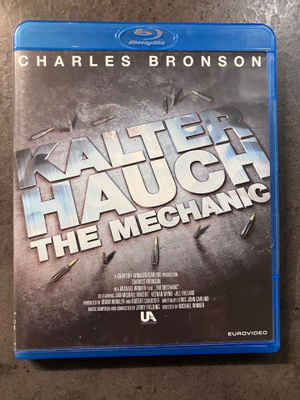 The Mechanic 1972 Charles Bronson DE blu-ray