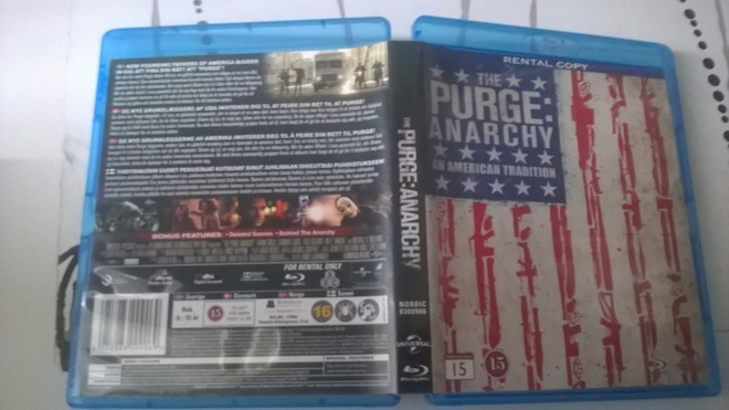 The Purge: Anarchy (blu-ray)
