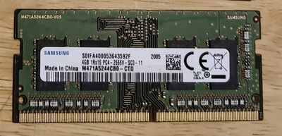 4GB DDR4 SODIMM