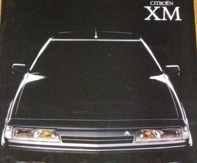 1990 Citroen XM esite - KUIN UUSI - ISO