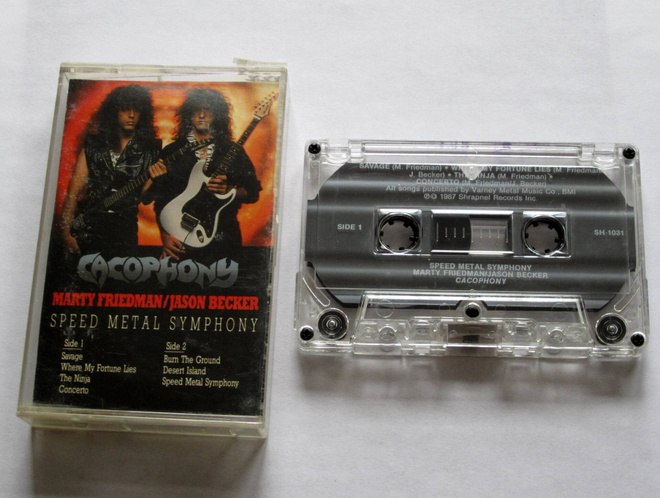 CACOPHONY Speed Metal Symphony C-KASETTI