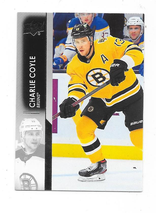 2021-22 Upper Deck #14 Charlie Coyle , Boston Bruins