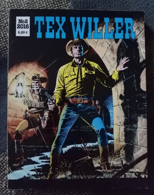 Tex Willer nro 2 2016 ja 1 2020