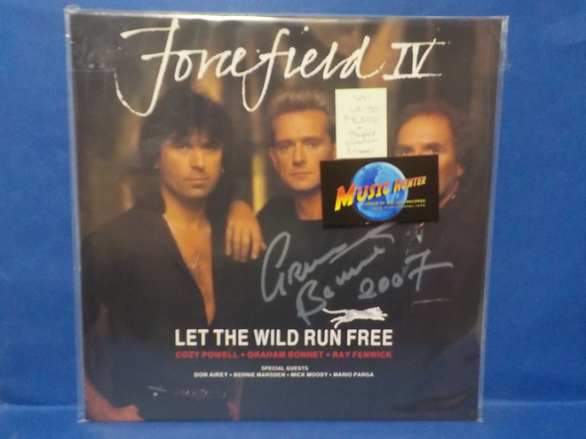 FORCEFIELD IV - LET THE WILD RUN FREE UUSI + NIMMARI LP