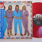 ABBA Gracias Por La Musica Japanilainen PUNAINEN LP OBI - pikkukuva 1