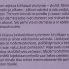 Juha Virkki (toim.): Ydinperheestä yksilöllistyviin perheisi - pikkukuva 3