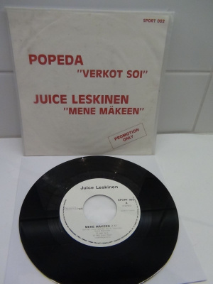 POPEDA / JUICE LESKINEN 7´ "VERKOT SOI "/ "MENE MÄKEEN "