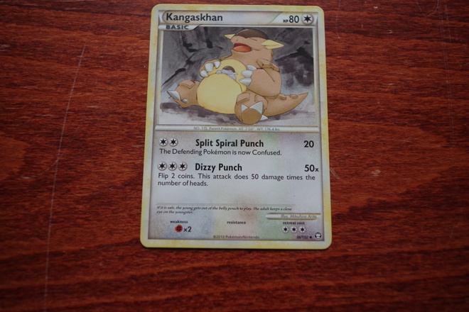 Kangaskhan 36 /102, Heart Gold Triumphant 2010, uncommon