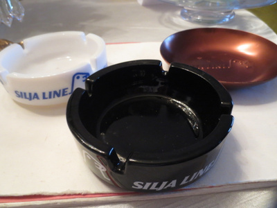 3 kpl Silja Line Tuhkakuppeja