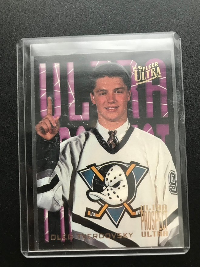 1994-95 Ultra Prospect Oleg Tverdovsky 9of10
