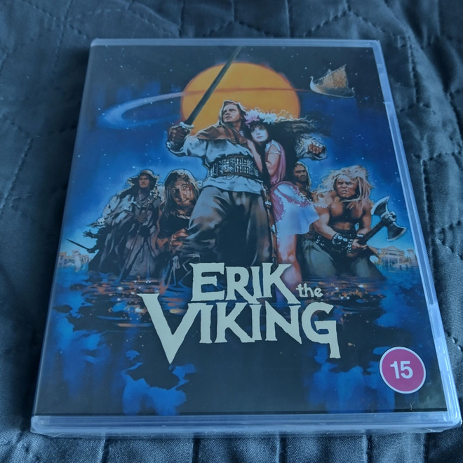 Erik the Viking Blu-Ray + DVD **muoveissa**