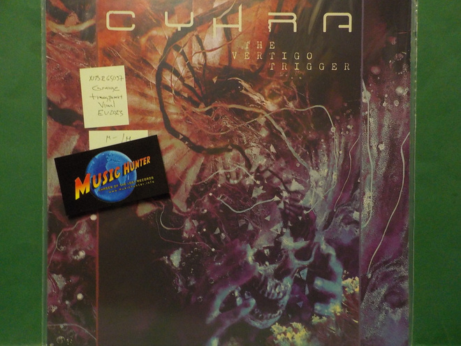 CYHRA - THE VERTIGO TRIGGER - ORANGE VINYL EU 2023 M-/M- LP