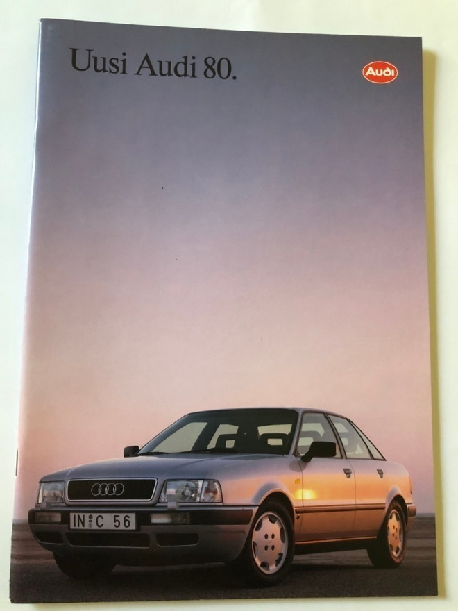 Myyntiesite - Audi 80 - 8/1991