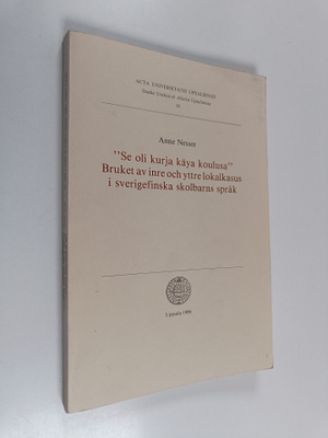 Acta Universitatis Upsaliensis - Studia Uralica et Altaic...