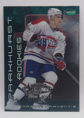 2001-02 ITG Parkhurst All-star fantasy Martti Järventie /10